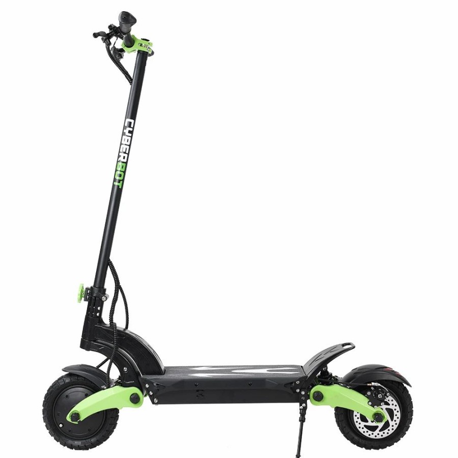 E-Bikes, Scooters & Wheels * | Cyberbot Mini Electric Scooter 8.5 Inch Front 500W + Rear 500W Dual Motors 48V 18Ah Battery 53Km/H Max Speed For 30-40Km Range Dual Disc Brake