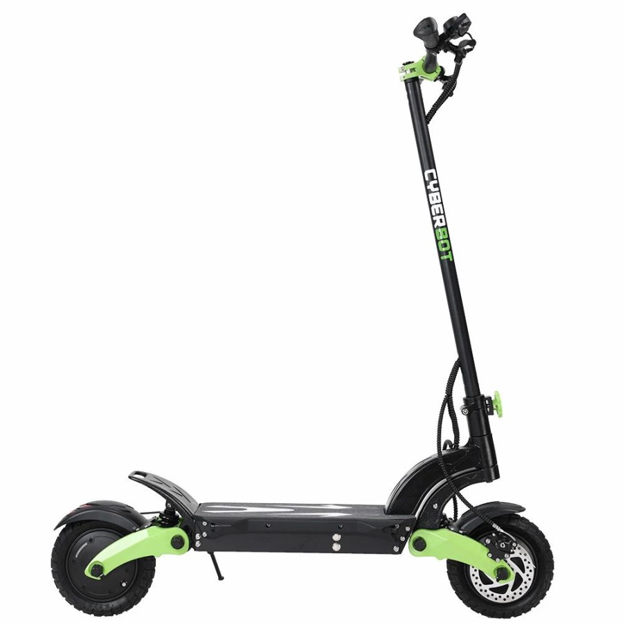 E-Bikes, Scooters & Wheels * | Cyberbot Mini Electric Scooter 8.5 Inch Front 500W + Rear 500W Dual Motors 48V 18Ah Battery 53Km/H Max Speed For 30-40Km Range Dual Disc Brake