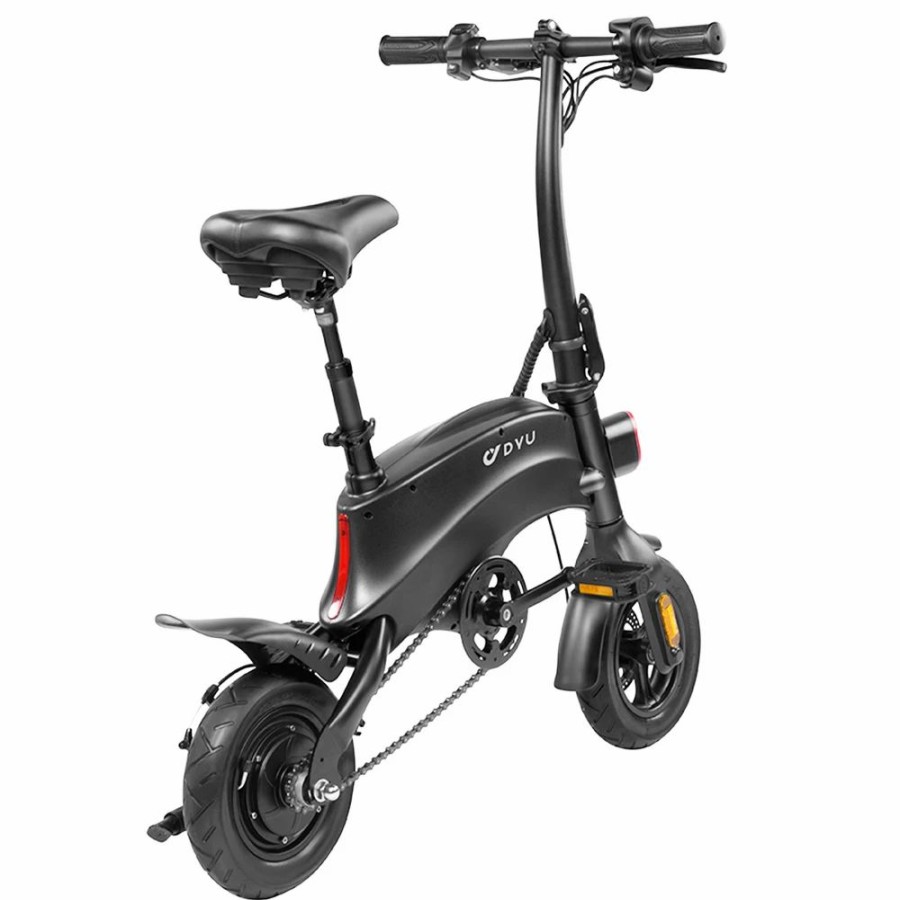 E-Bikes, Scooters & Wheels * | Dyu S2 10Ah 240W 36V Folding Moped Electric Bike 10 Inch 25Km/H Top Speed