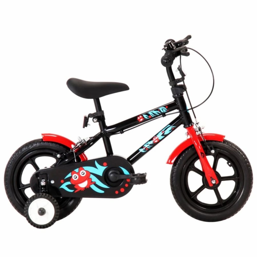 E-Bikes, Scooters & Wheels * | Kids Bike 12 Inch Black And Red