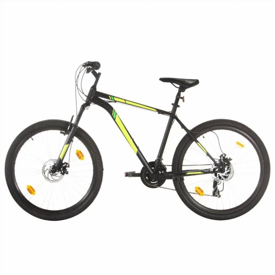 E-Bikes, Scooters & Wheels * | Mountain Bike 21 Speed 27.5 Inch Wheel 42 Cm Black