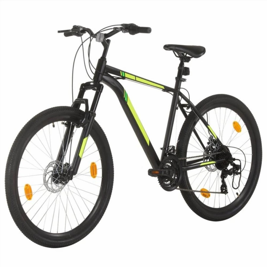 E-Bikes, Scooters & Wheels * | Mountain Bike 21 Speed 27.5 Inch Wheel 42 Cm Black