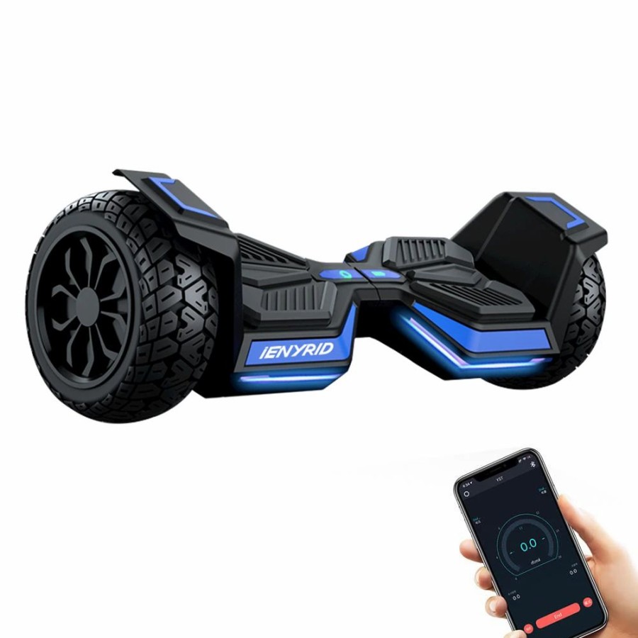 E-Bikes, Scooters & Wheels * | Ienyrid X8 Balancing Electric Scooter For Adult, 350W*2 Dual Motors, 10 Inch Off-Road Tires, 15Km/H Max Speed, 4Ah Battery For 12Km Range, 100Kg Load, App Control,