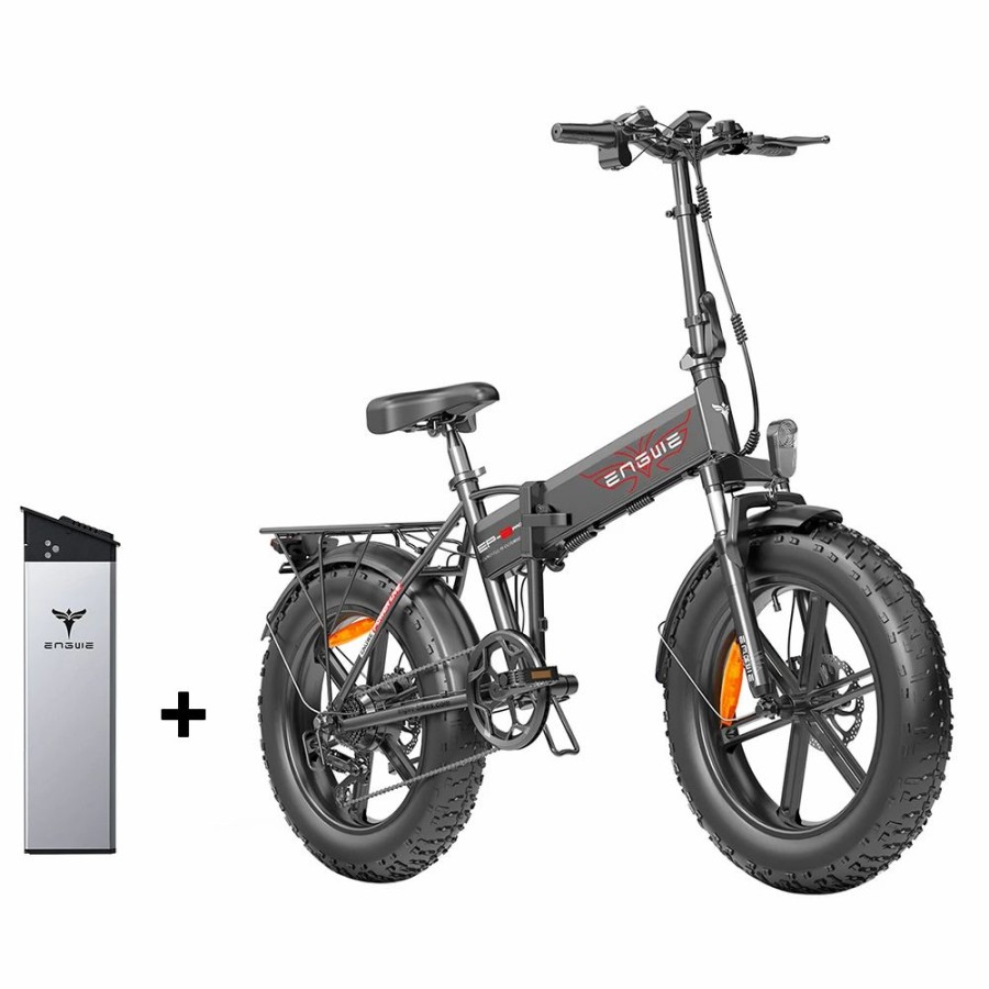 E-Bikes, Scooters & Wheels * | Engwe Ep-2 Pro Electric Bicycle & 13Ah Battery Combo Black