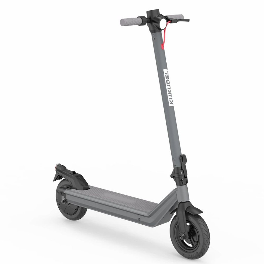 E-Bikes, Scooters & Wheels * | Kukudel 105 Pro Folding Electric Scooter 10 Tire 500W Motor 36V 15Ah Battery Max Speed 25Km/H Lcd Display 39-46Km Long Range Aluminium Alloy Body Gray