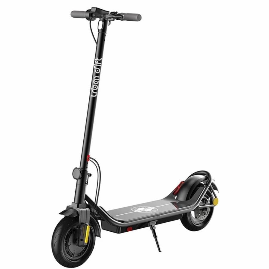 E-Bikes, Scooters & Wheels * | Urban Drift S006 10 Inch Electric Scooter 10Ah Aluminium Alloy Body 350W Motor Rear Disk Brake 25Km/H Black