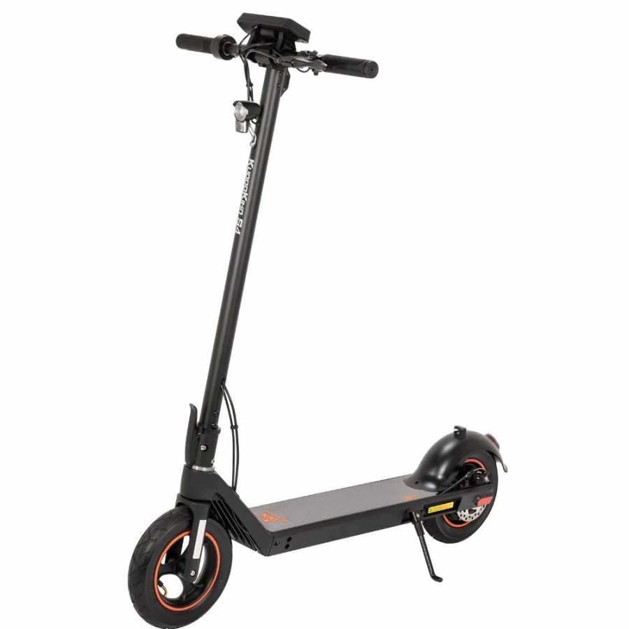 E-Bikes, Scooters & Wheels * | Kugookirin S4 10 Inch Pneumatic Tire Folding Electric Scooter Big Touch Dashboard 10Ah Battery 350W Motor 3 Speed Modes Max 35Km/H 40Km Max Range Eabs+Rear Disc Brake Easily Folded Black