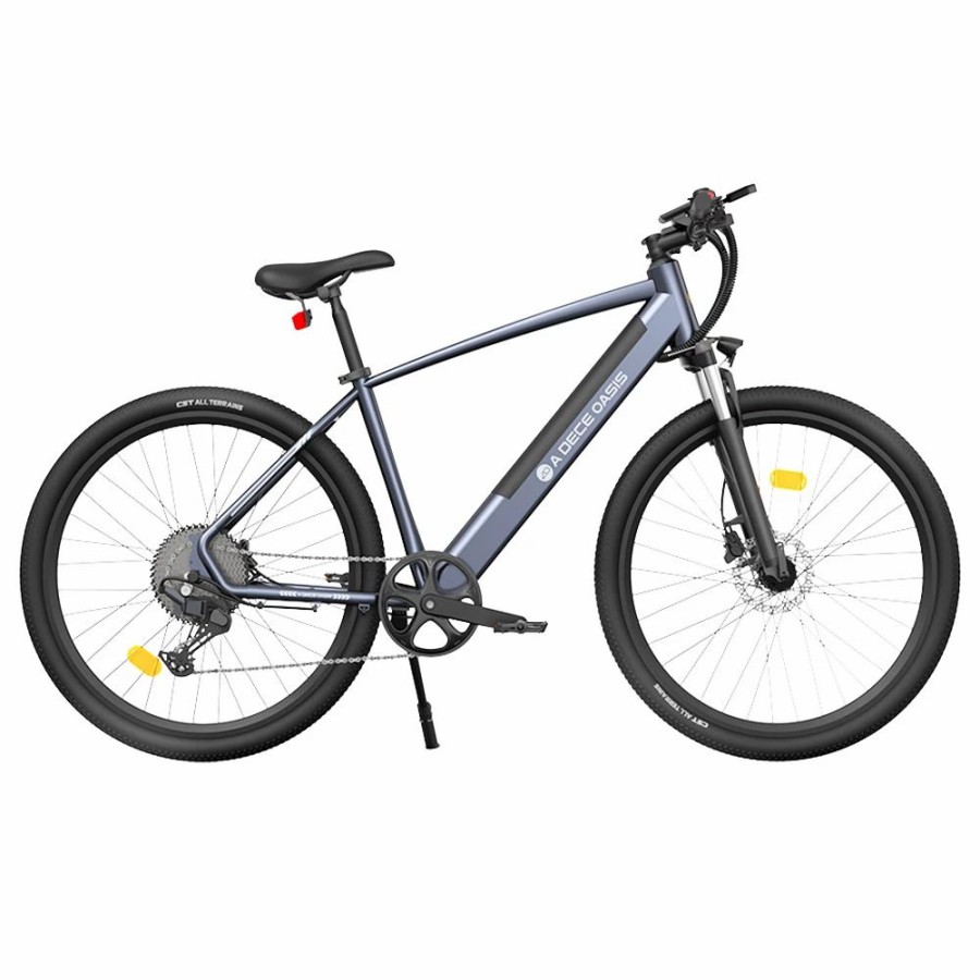 E-Bikes, Scooters & Wheels * | Ado D30 Electric Bicycle 250W Motor Max Speed 25Km/H 36V 10.4Ah 90Km Max Range Gray