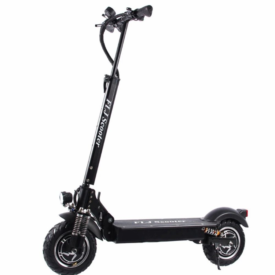 E-Bikes, Scooters & Wheels * | Flj Scooter Flj T11 1200W*2 Dual Motors Electric Scooter 10" Tire 52V Lg 30Ah Battery For 90-120Km Range Without Seat