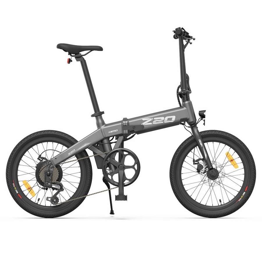 E-Bikes, Scooters & Wheels * | Himo Z20 Max Electric Bicycle 250W Motor 20 Inches 36V 10Ah Battery 80Km Range Up To 25Km/H With E-Assist Mode All-Weather Tires Gray