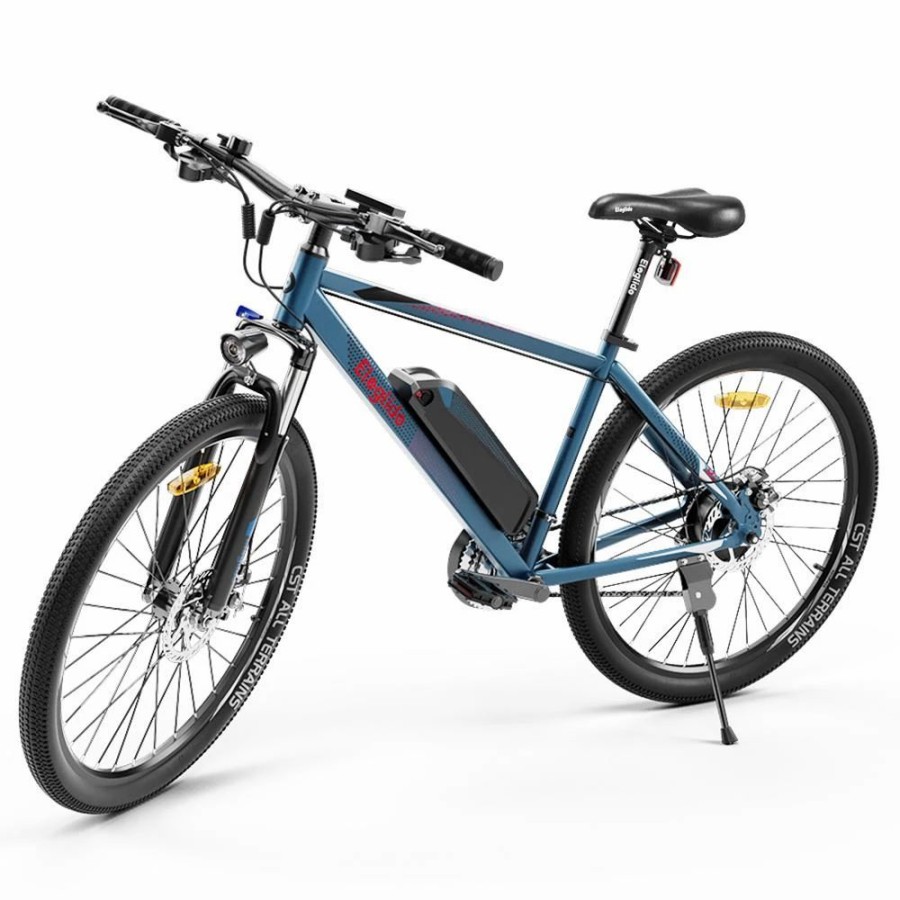 E-Bikes, Scooters & Wheels * | Eleglide M1 Electric Bike Upgraded Version 27.5 Inch 250W Brushless Motor 36V 7.5Ah 25Km/H Max Speed Mountain Urban Bicycle Shimano Shifter 21 Speeds Removable Battery Up To 65Km Max Range Ipx4 Aluminum Alloy Frame Dual Disk Brake Dark Blue